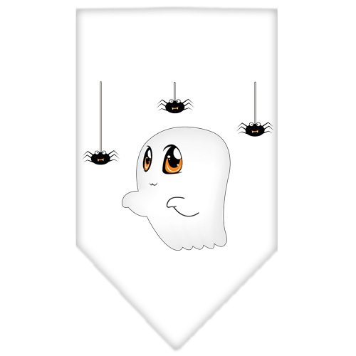 Sammy the Ghost Screen Print Bandana White Small